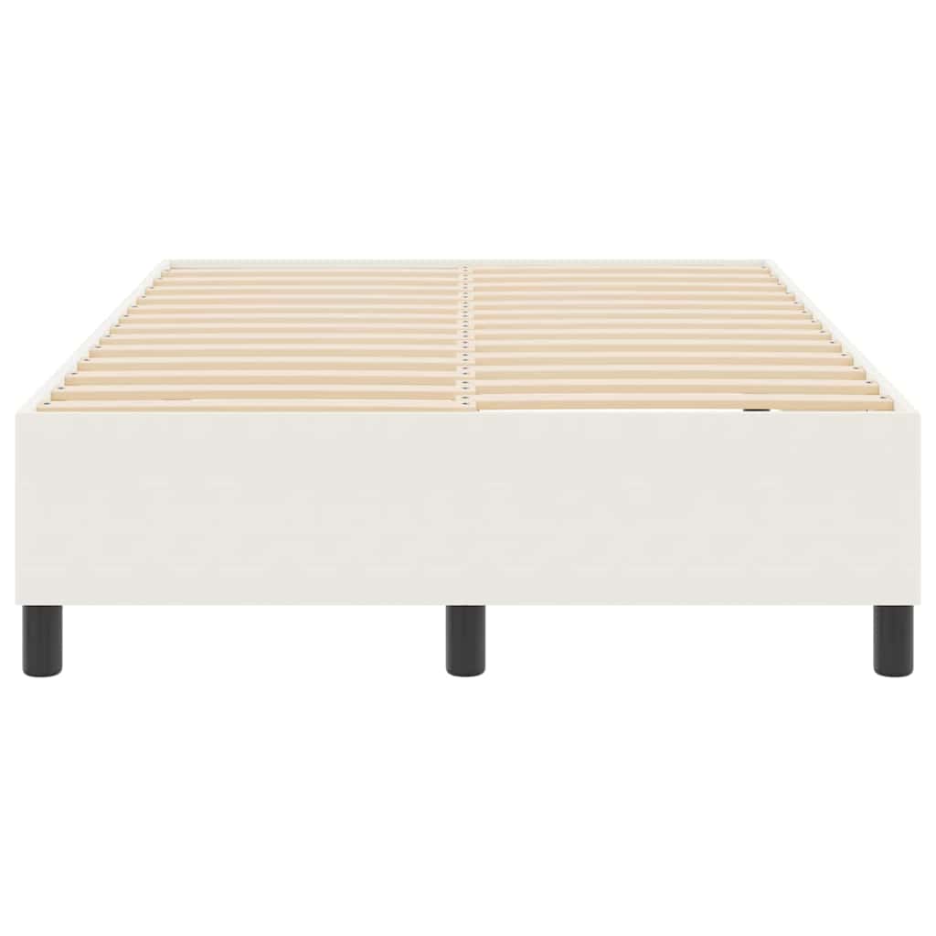 Platform bedframe Crème 120 x 200 cm Stof is nu te koop bij PeponiXL, paradijselijk wonen!