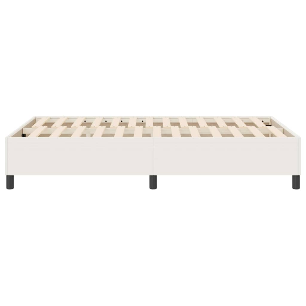 Platform bedframe Crème 120 x 200 cm Stof is nu te koop bij PeponiXL, paradijselijk wonen!