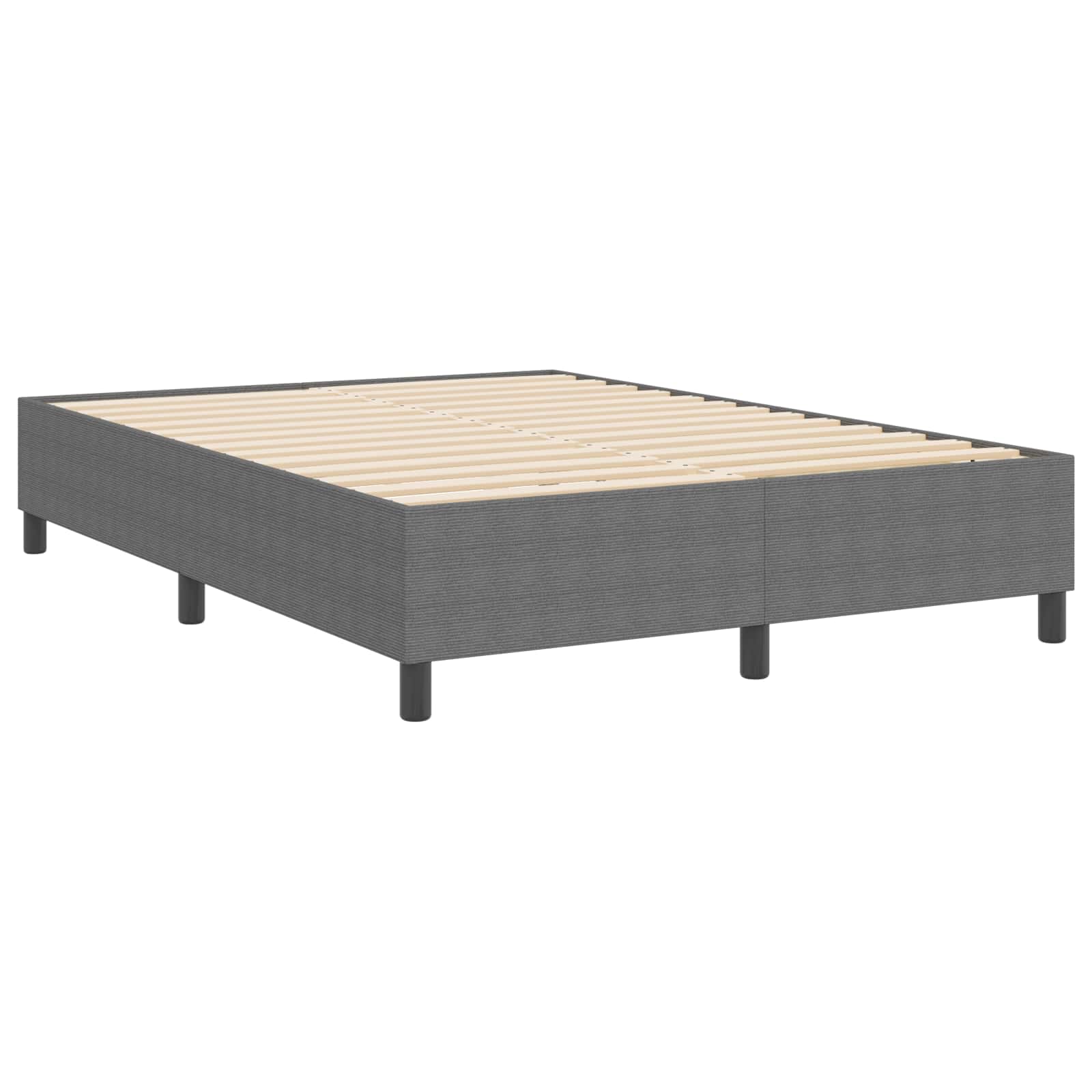 Platform bedframe Lichtgrijs 140 x 200 cm Stof is nu te koop bij PeponiXL, paradijselijk wonen!