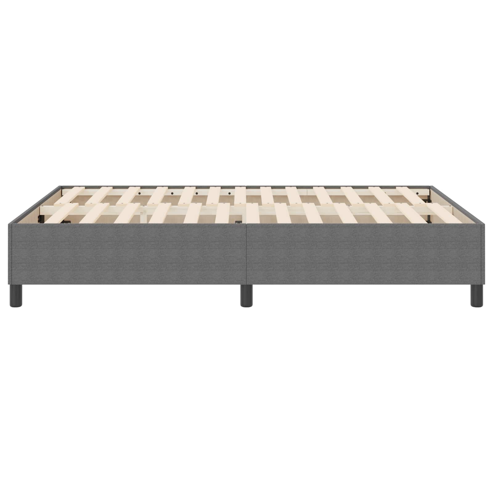 Platform bedframe Lichtgrijs 140 x 200 cm Stof is nu te koop bij PeponiXL, paradijselijk wonen!