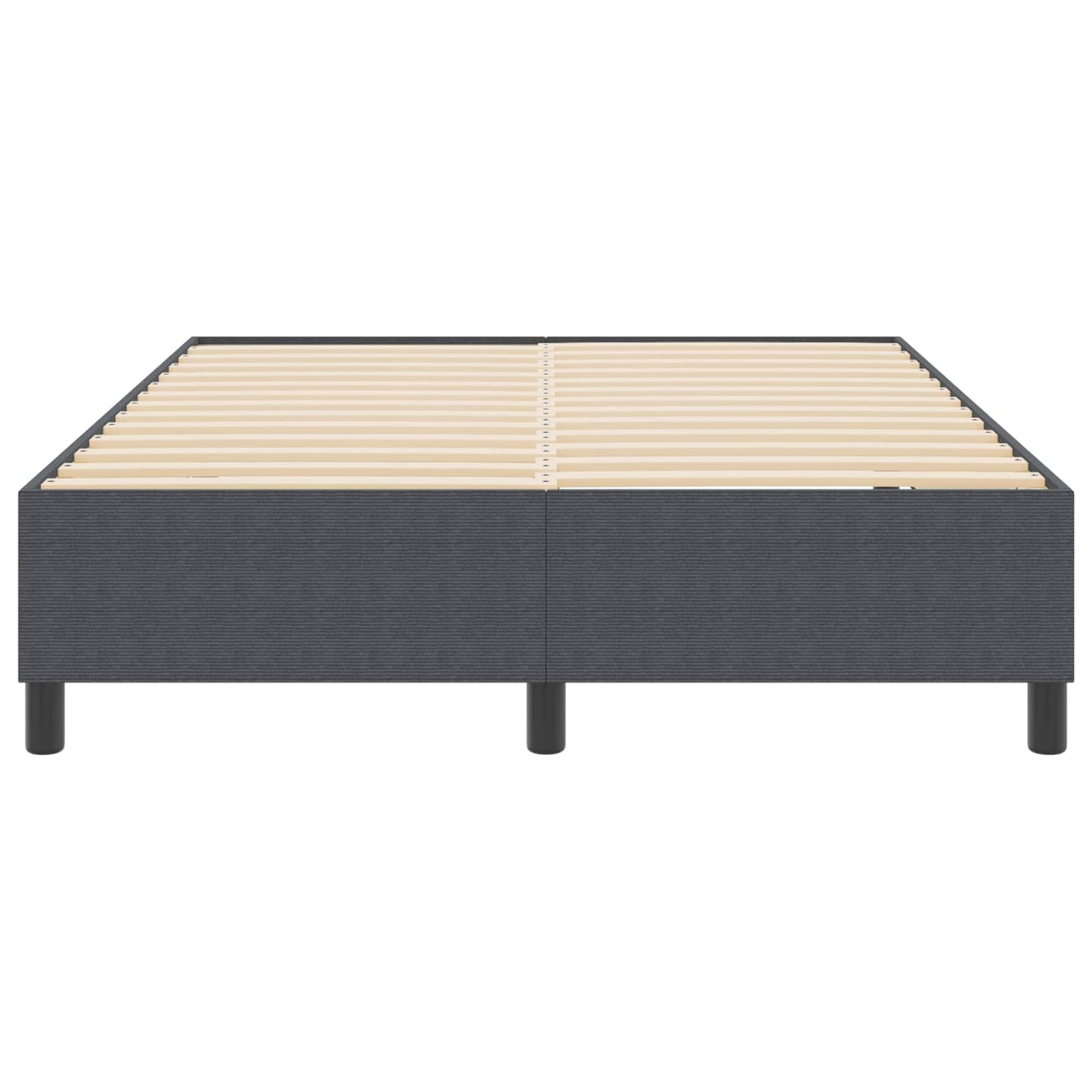 Platform bedframe Donkergrijs 140 x 200 cm Stof is nu te koop bij PeponiXL, paradijselijk wonen!