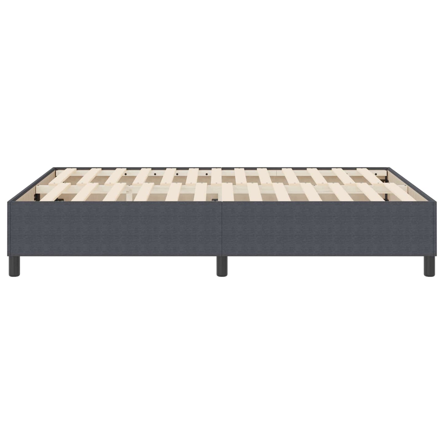 Platform bedframe Donkergrijs 140 x 200 cm Stof is nu te koop bij PeponiXL, paradijselijk wonen!