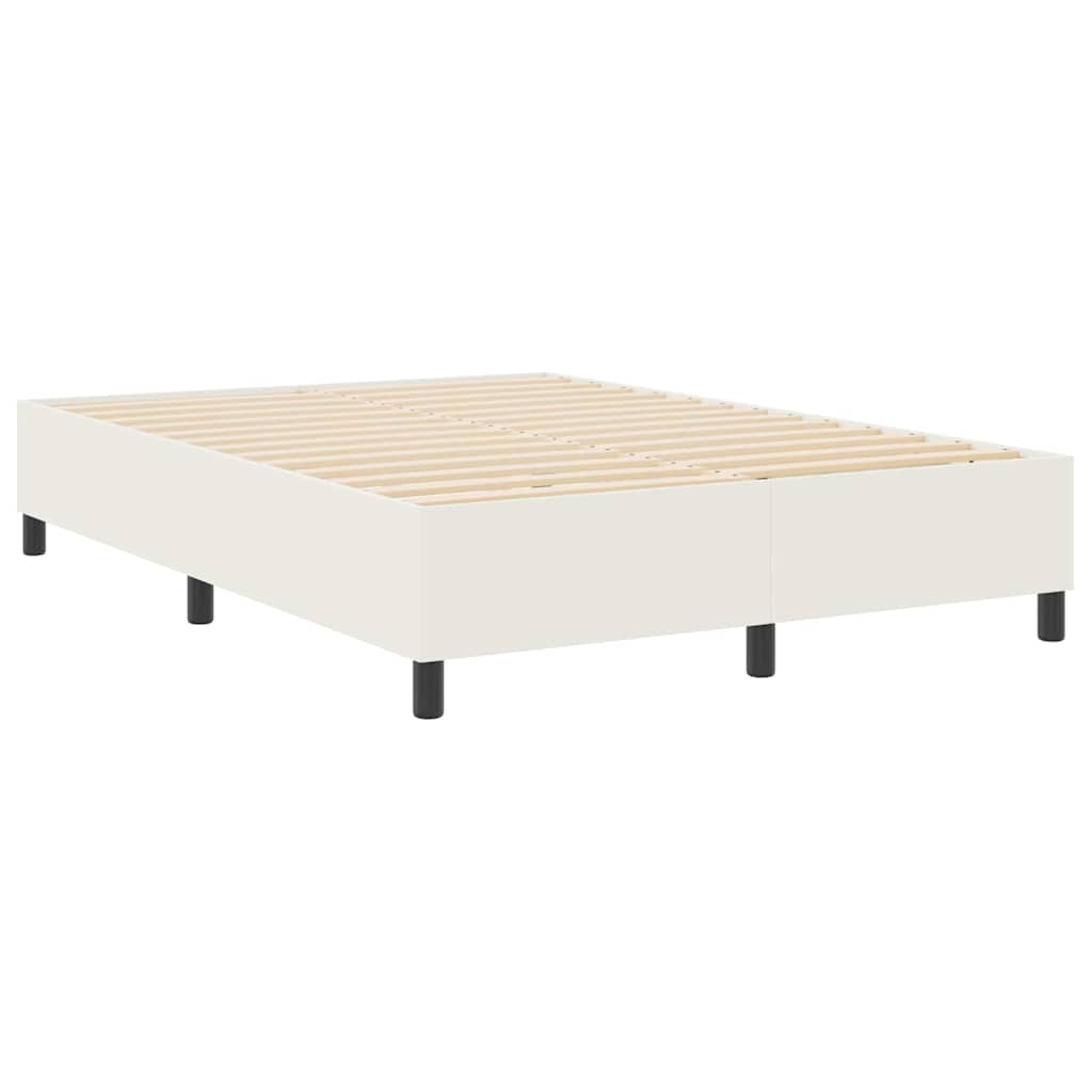 Platform bedframe Crème 160 x 200 cm Stof is nu te koop bij PeponiXL, paradijselijk wonen!