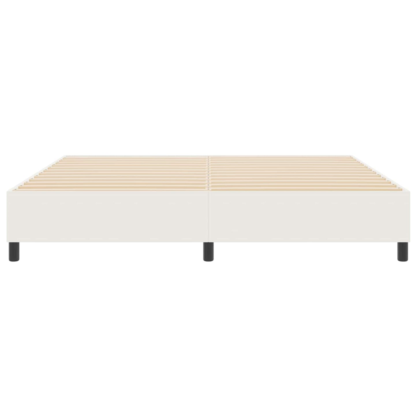 Platform bedframe Crème 200 x 200 cm Stof is nu te koop bij PeponiXL, paradijselijk wonen!