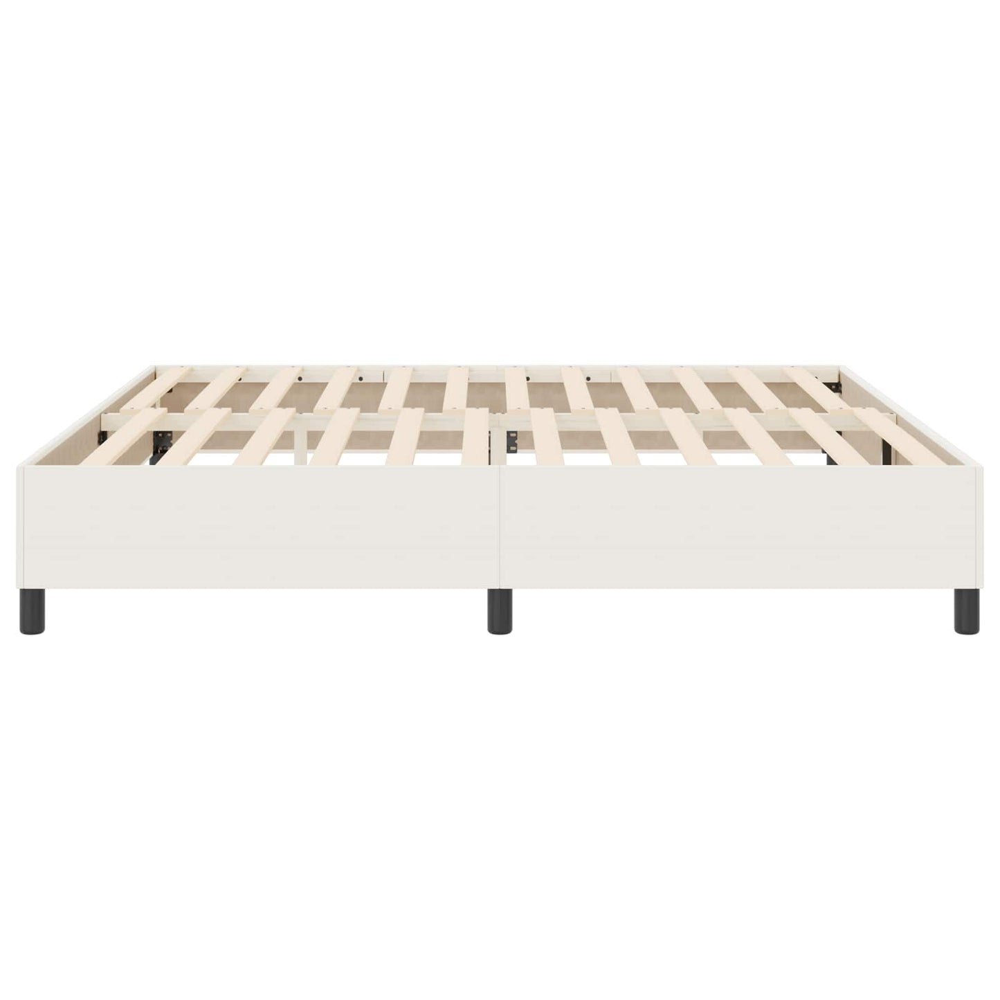Platform bedframe Crème 200 x 200 cm Stof is nu te koop bij PeponiXL, paradijselijk wonen!