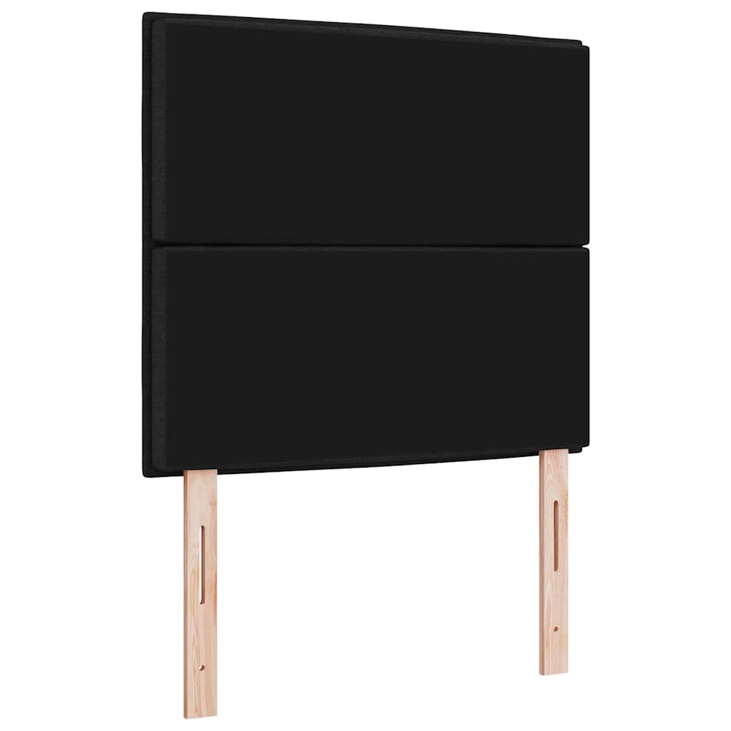 Hoofdbord Zwart 90 cm Stof is nu te koop bij PeponiXL, paradijselijk wonen!