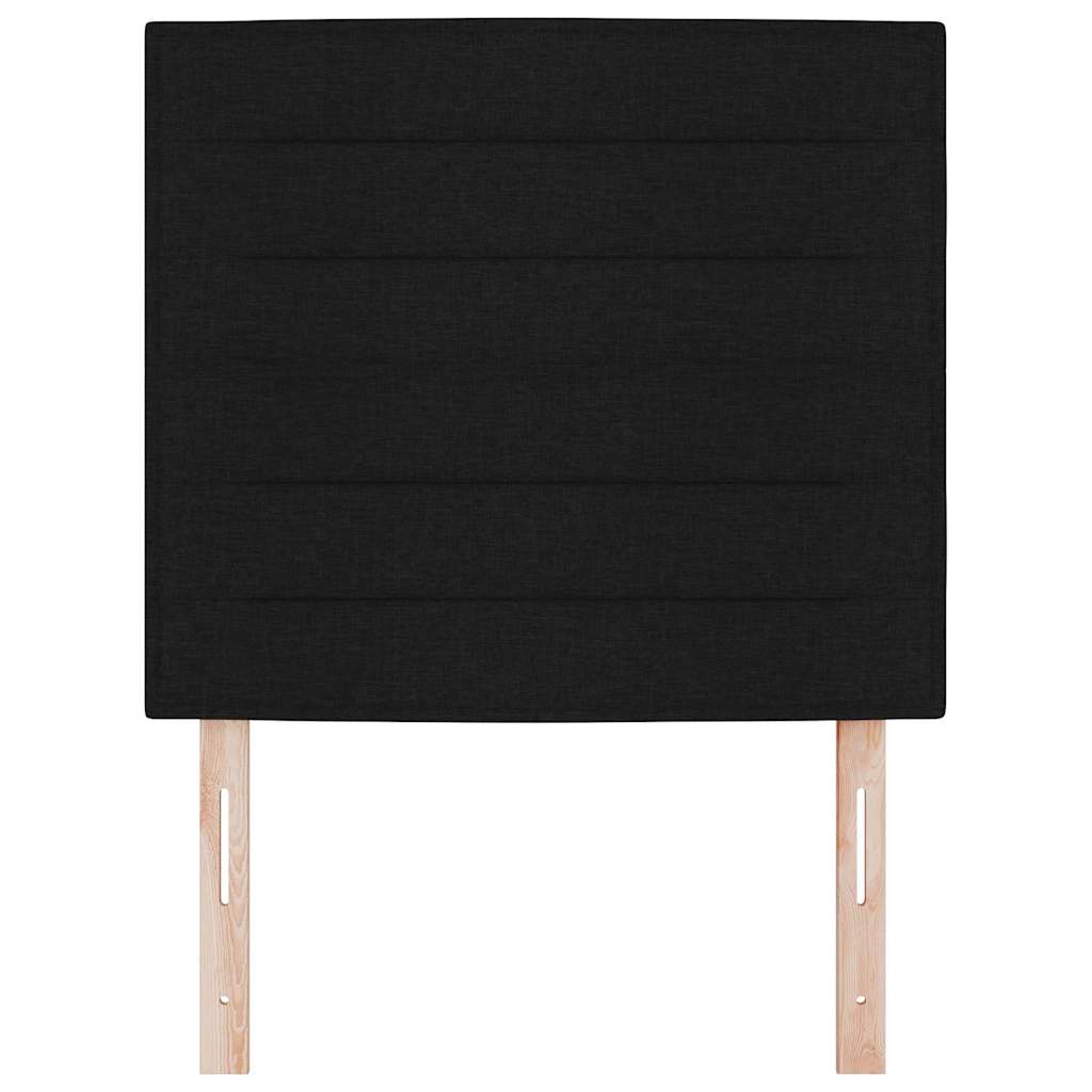 Hoofdbord Zwart 90 cm Stof is nu te koop bij PeponiXL, paradijselijk wonen!