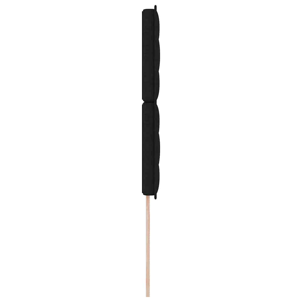 Hoofdbord Zwart 90 cm Stof is nu te koop bij PeponiXL, paradijselijk wonen!