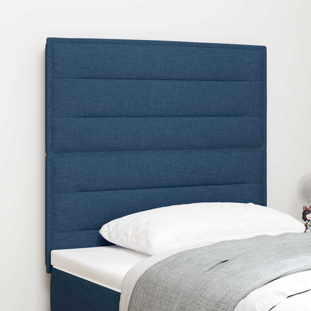 Hoofdbord Blauw 90 cm Stof is nu te koop bij PeponiXL, paradijselijk wonen!