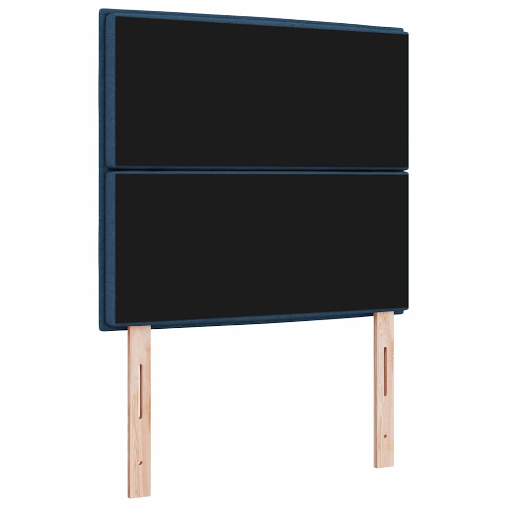 Hoofdbord Blauw 90 cm Stof is nu te koop bij PeponiXL, paradijselijk wonen!