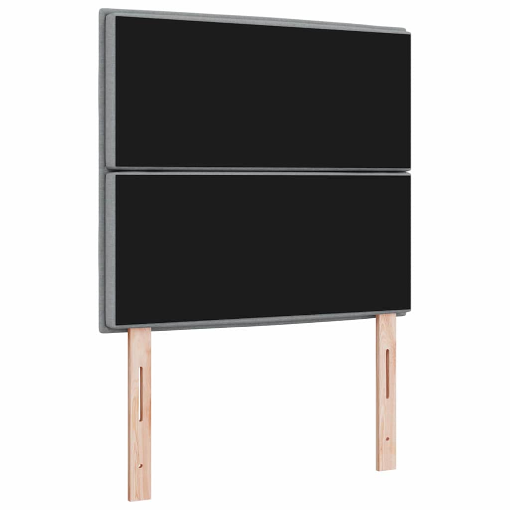 Hoofdbord Lichtgrijs 100 cm Stof is nu te koop bij PeponiXL, paradijselijk wonen!