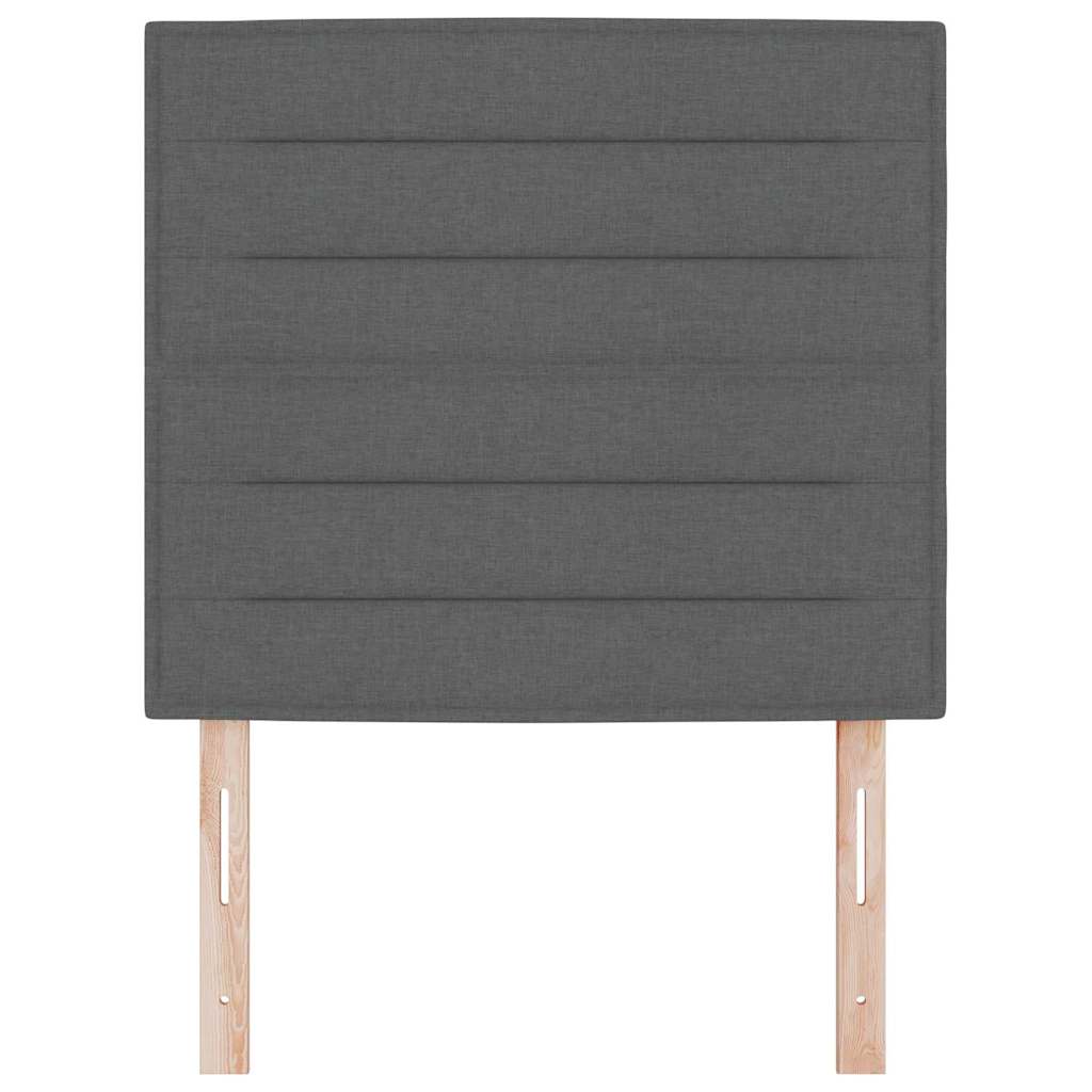 Hoofdbord Donkergrijs 100 cm Stof is nu te koop bij PeponiXL, paradijselijk wonen!