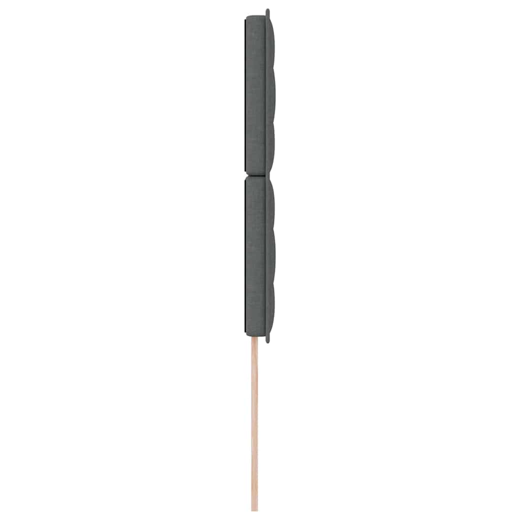 Hoofdbord Donkergrijs 100 cm Stof is nu te koop bij PeponiXL, paradijselijk wonen!
