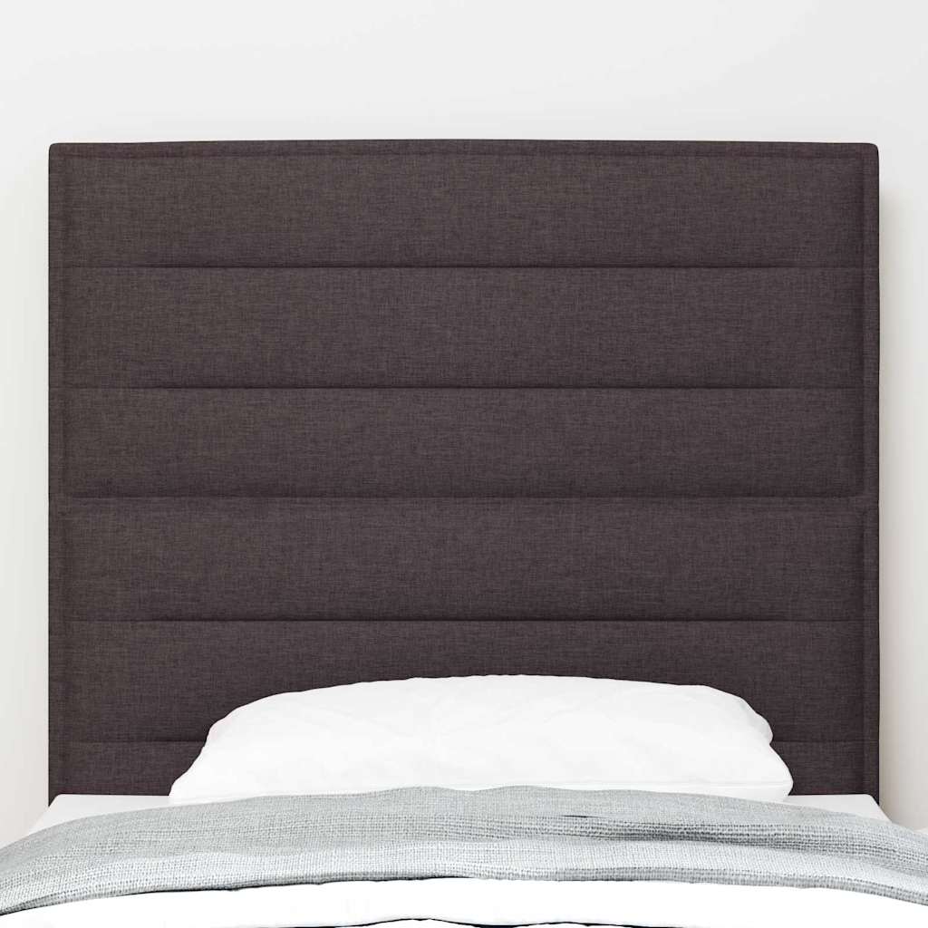 Hoofdbord Donkerbruin 100 cm Stof is nu te koop bij PeponiXL, paradijselijk wonen!