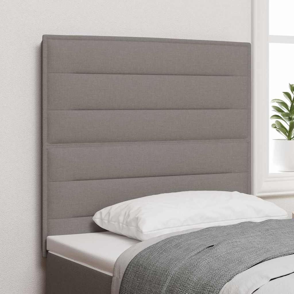 Hoofdbord Taupe 100 cm Stof is nu te koop bij PeponiXL, paradijselijk wonen!