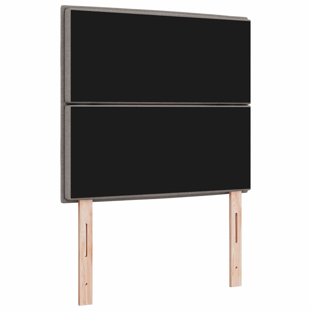 Hoofdbord Taupe 100 cm Stof is nu te koop bij PeponiXL, paradijselijk wonen!