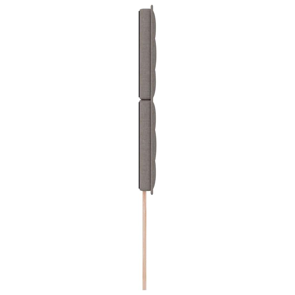 Hoofdbord Taupe 100 cm Stof is nu te koop bij PeponiXL, paradijselijk wonen!