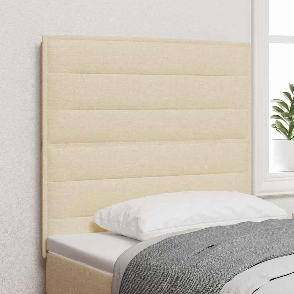Hoofdbord Crème 100 cm Stof is nu te koop bij PeponiXL, paradijselijk wonen!