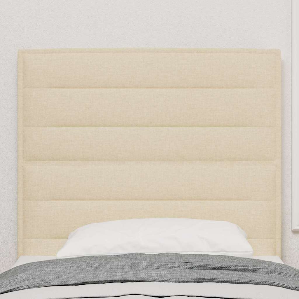 Hoofdbord Crème 100 cm Stof is nu te koop bij PeponiXL, paradijselijk wonen!