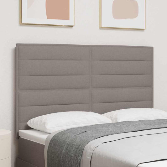 Hoofdbord Taupe 144 cm Stof is nu te koop bij PeponiXL, paradijselijk wonen!