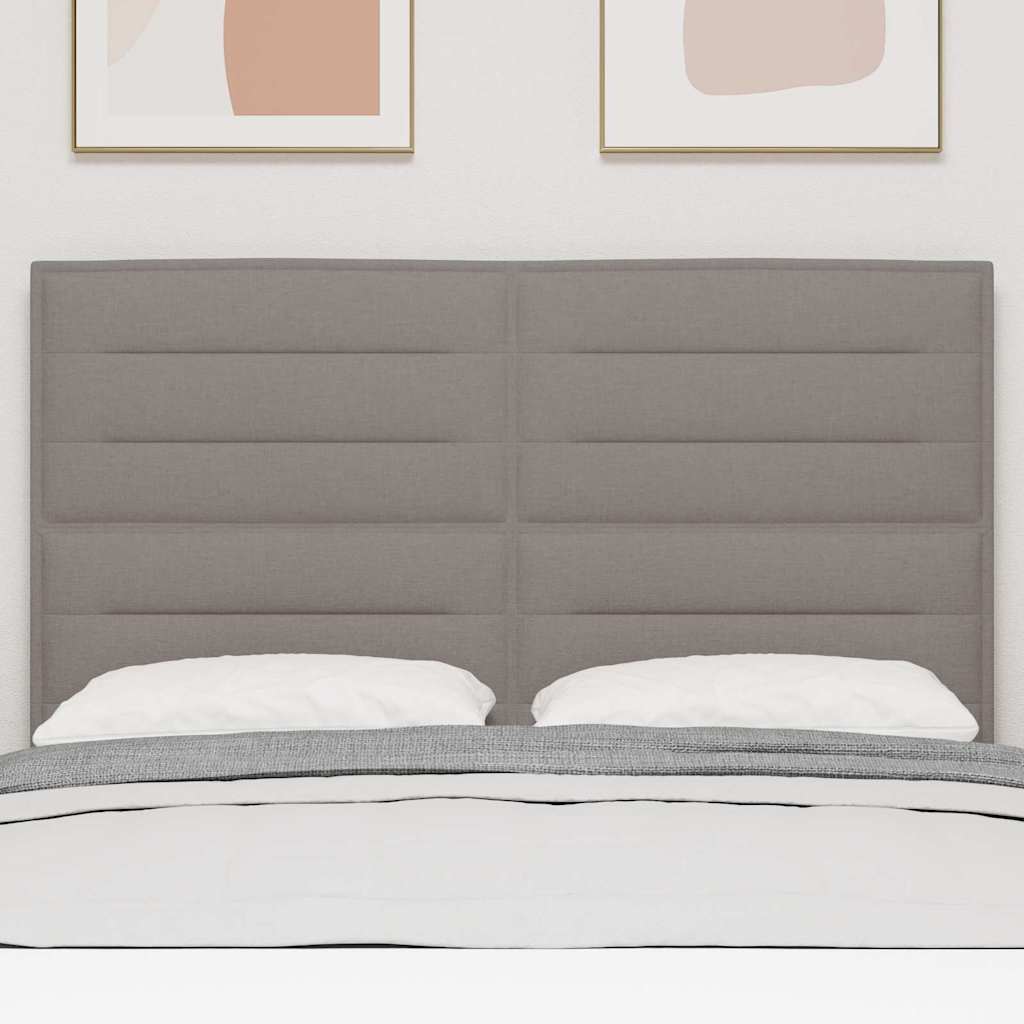 Hoofdbord Taupe 144 cm Stof is nu te koop bij PeponiXL, paradijselijk wonen!