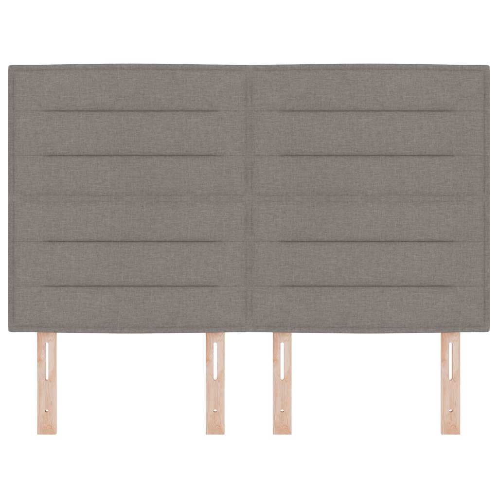 Hoofdbord Taupe 144 cm Stof is nu te koop bij PeponiXL, paradijselijk wonen!