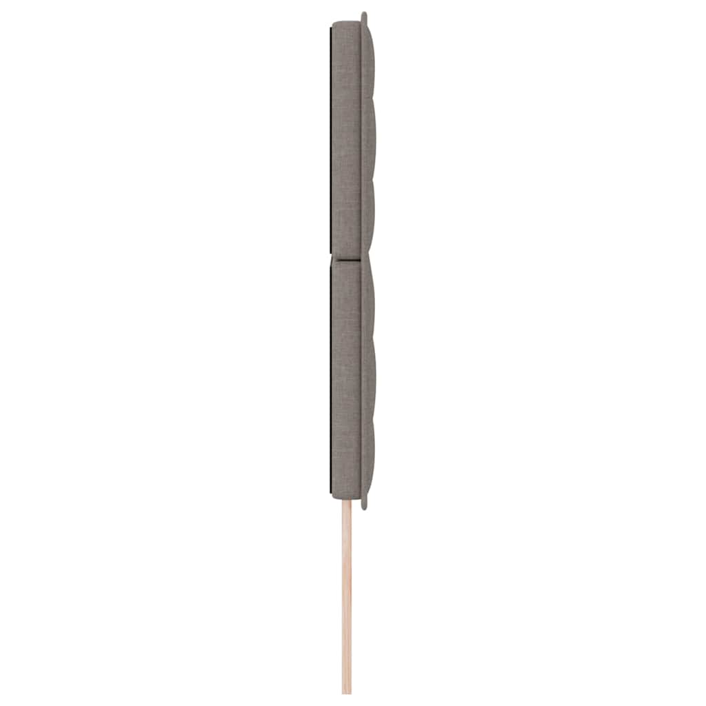 Hoofdbord Taupe 144 cm Stof is nu te koop bij PeponiXL, paradijselijk wonen!