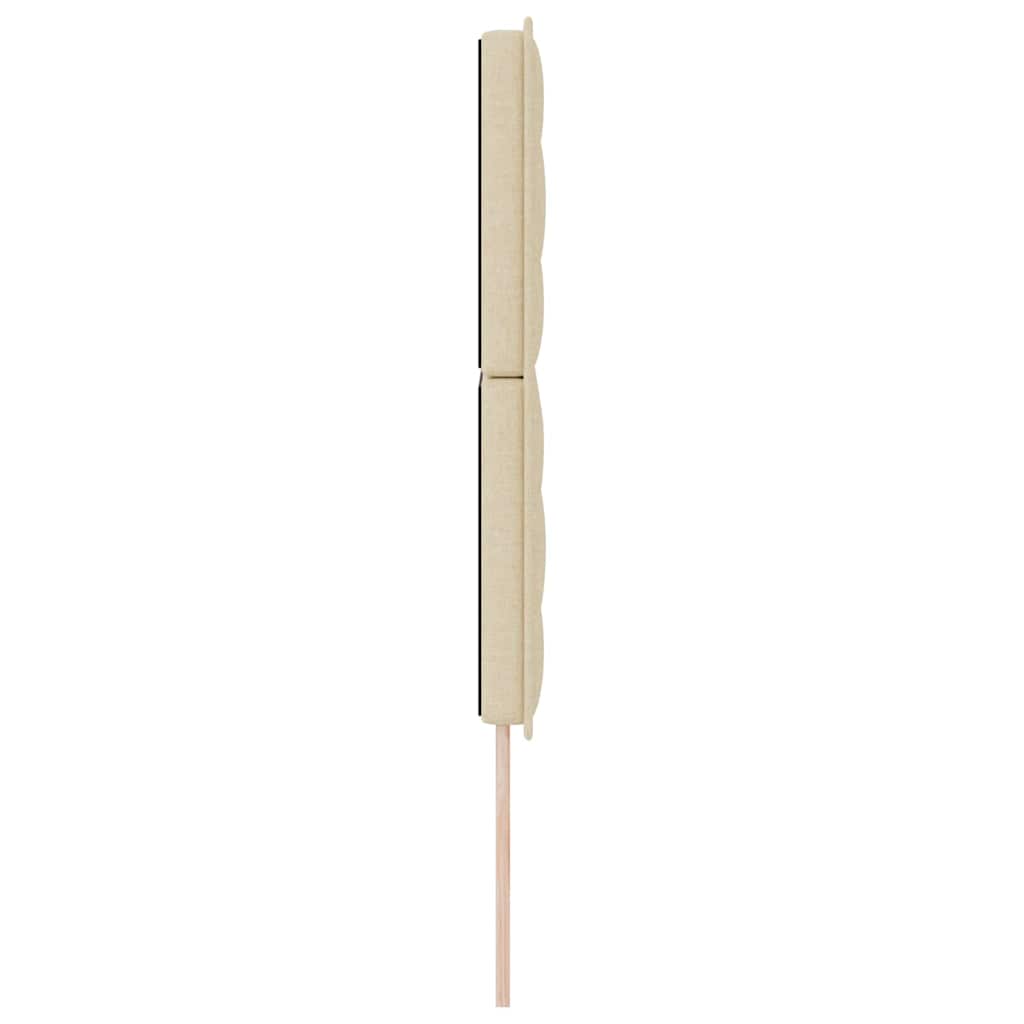 Hoofdbord Crème 144 cm Stof is nu te koop bij PeponiXL, paradijselijk wonen!