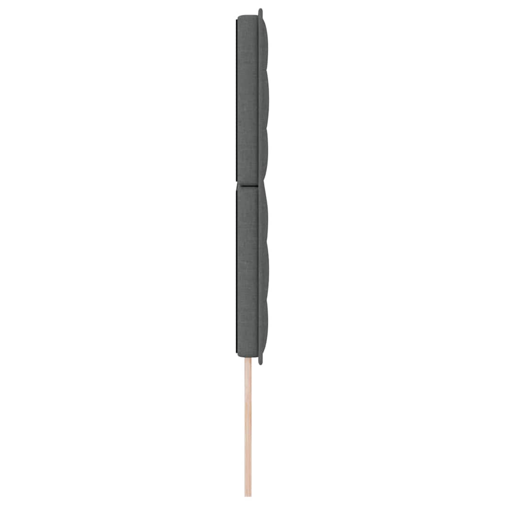 Hoofdbord Donkergrijs 160 cm Stof is nu te koop bij PeponiXL, paradijselijk wonen!