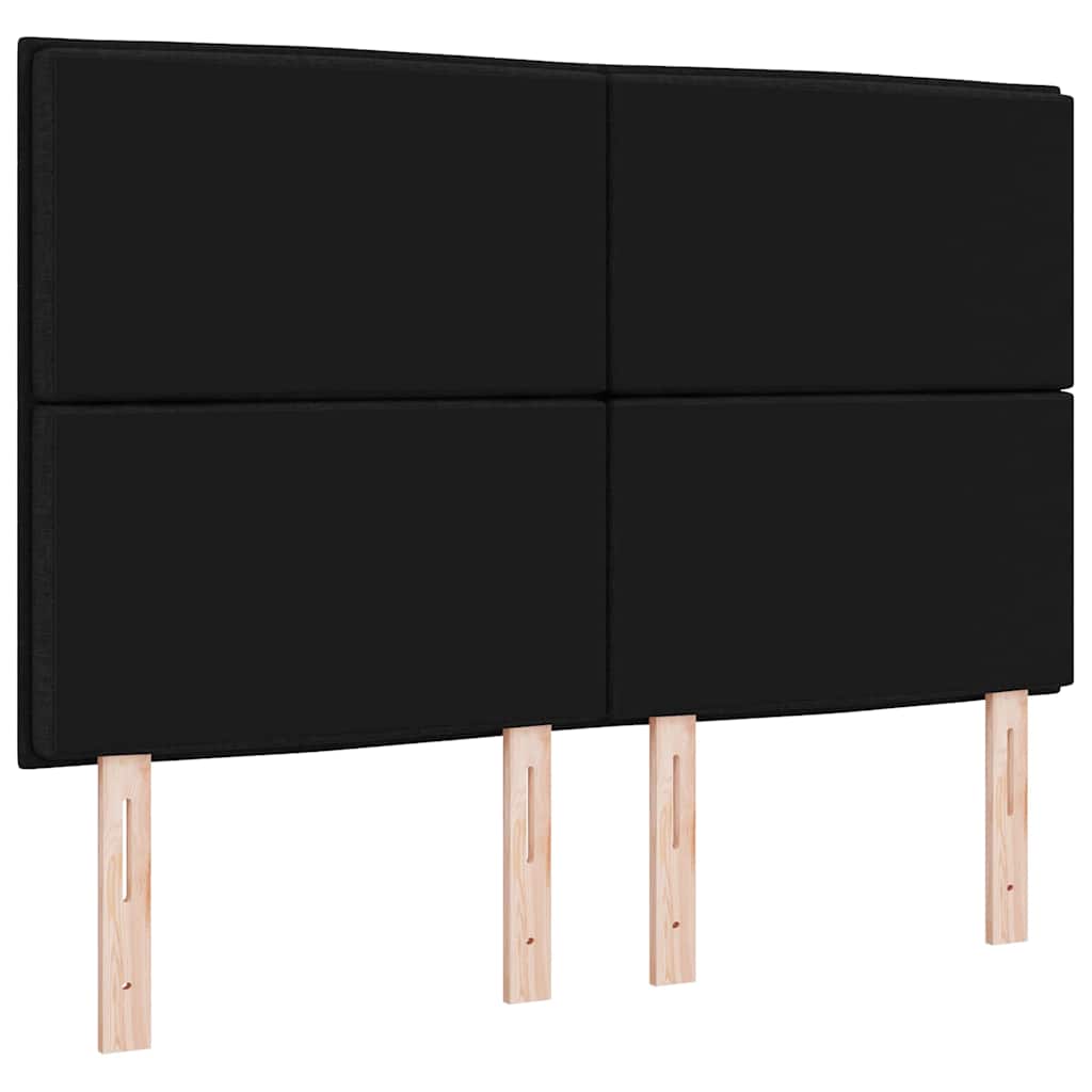 Hoofdbord Zwart 160 cm Stof is nu te koop bij PeponiXL, paradijselijk wonen!