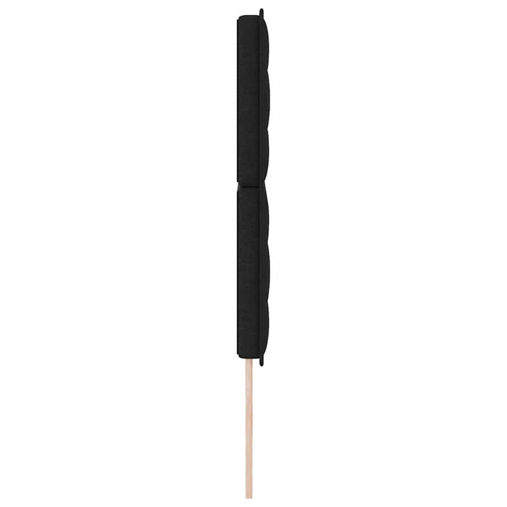 Hoofdbord Zwart 160 cm Stof is nu te koop bij PeponiXL, paradijselijk wonen!