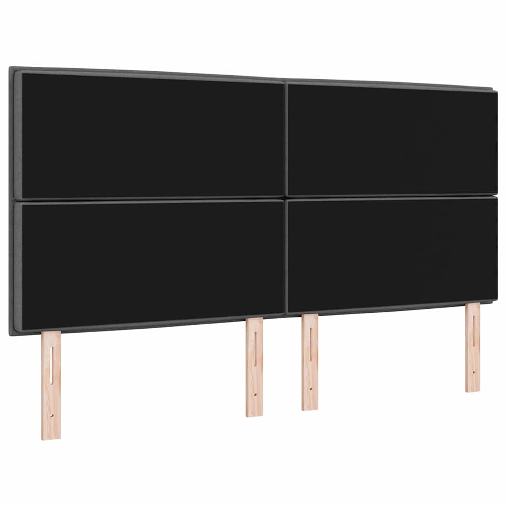 Hoofdbord Donkergrijs 180 cm Stof is nu te koop bij PeponiXL, paradijselijk wonen!