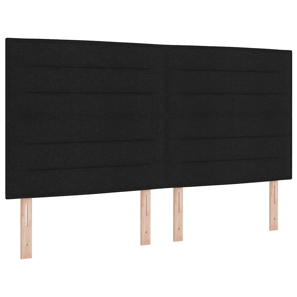 Hoofdbord Zwart 180 cm Stof is nu te koop bij PeponiXL, paradijselijk wonen!