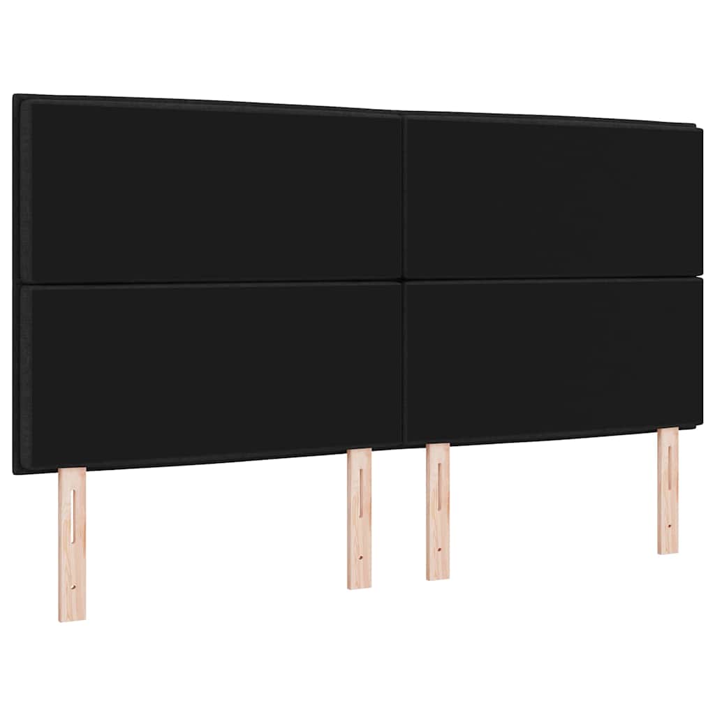 Hoofdbord Zwart 180 cm Stof is nu te koop bij PeponiXL, paradijselijk wonen!