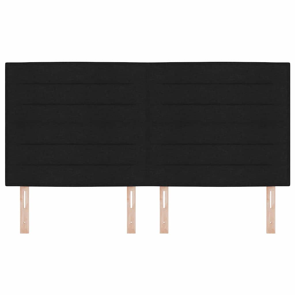 Hoofdbord Zwart 180 cm Stof is nu te koop bij PeponiXL, paradijselijk wonen!