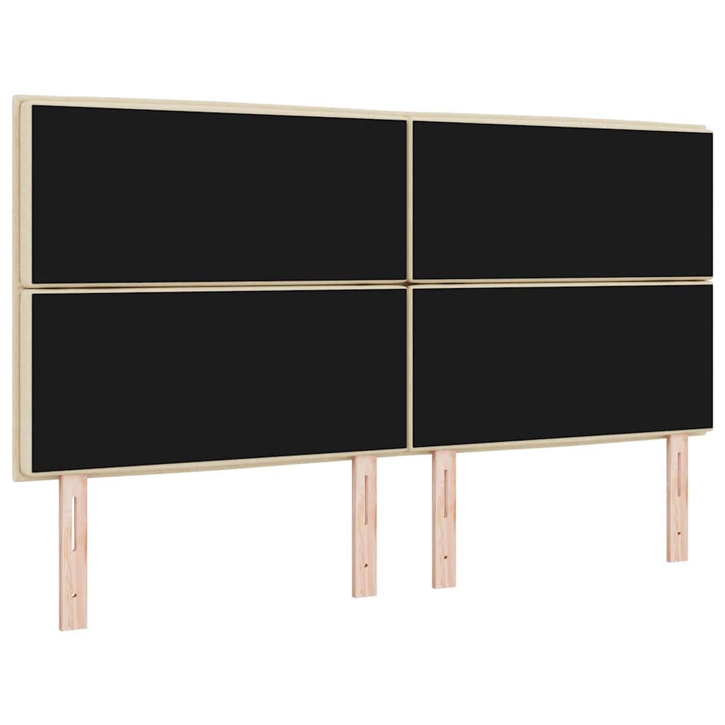 Hoofdbord Crème 180 cm Stof is nu te koop bij PeponiXL, paradijselijk wonen!