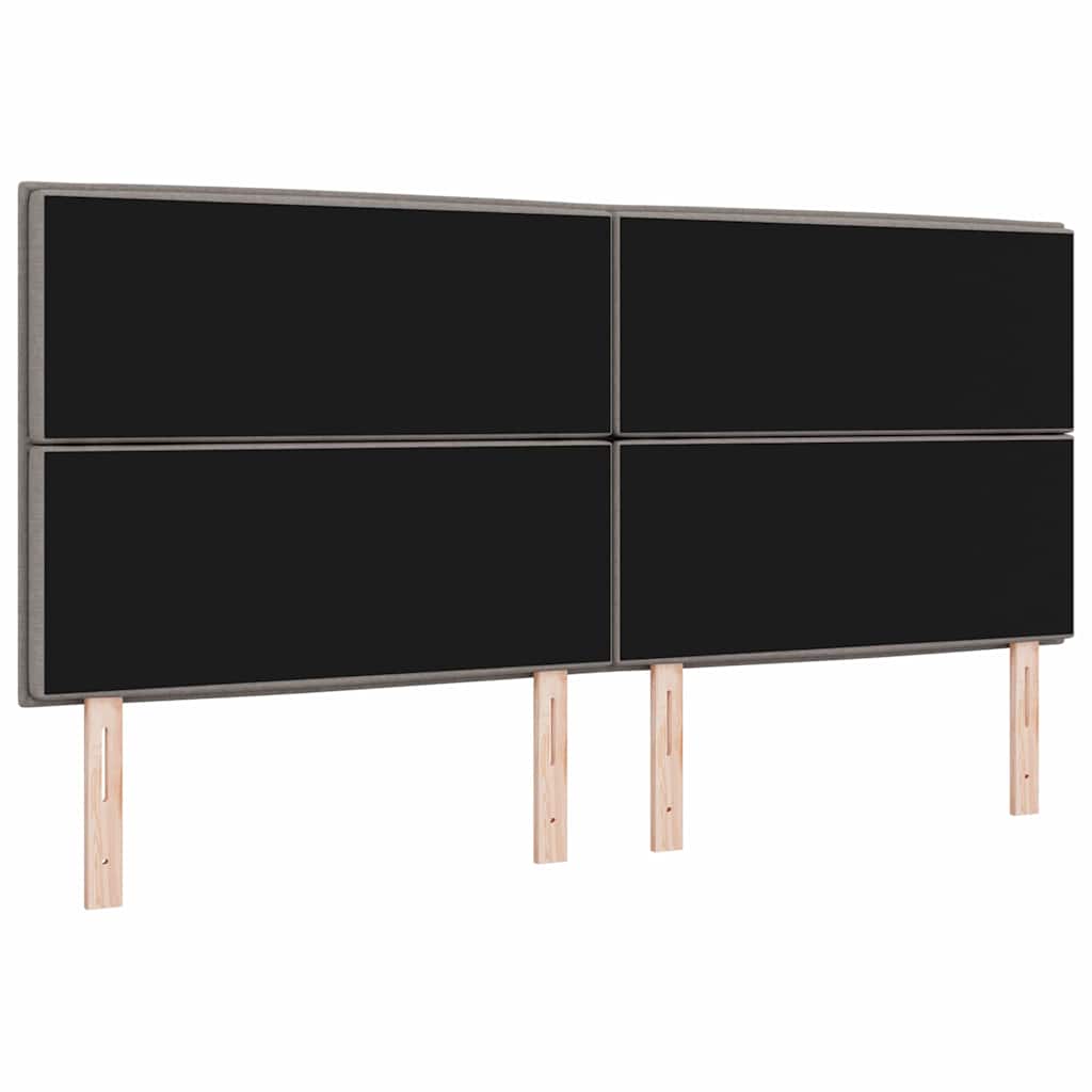 Hoofdbord Taupe 200 cm Stof is nu te koop bij PeponiXL, paradijselijk wonen!
