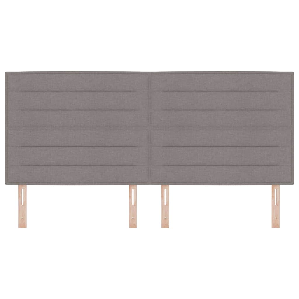 Hoofdbord Taupe 200 cm Stof is nu te koop bij PeponiXL, paradijselijk wonen!