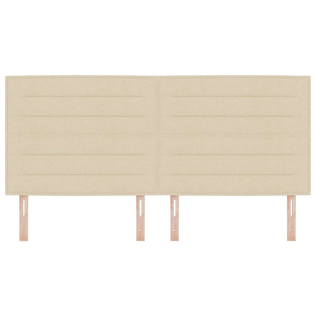 Hoofdbord Crème 200 cm Stof is nu te koop bij PeponiXL, paradijselijk wonen!