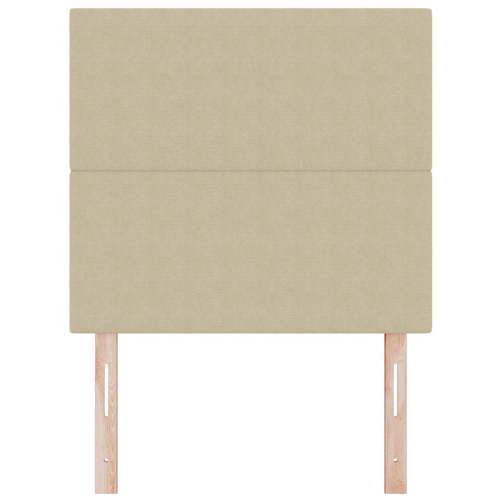Hoofdbord Lichtgroen Grijs 80 cm Katoen Stof is nu te koop bij PeponiXL, paradijselijk wonen!
