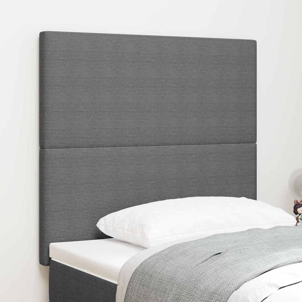 Hoofdbord Lichtgrijs 100 cm Katoen Stof is nu te koop bij PeponiXL, paradijselijk wonen!
