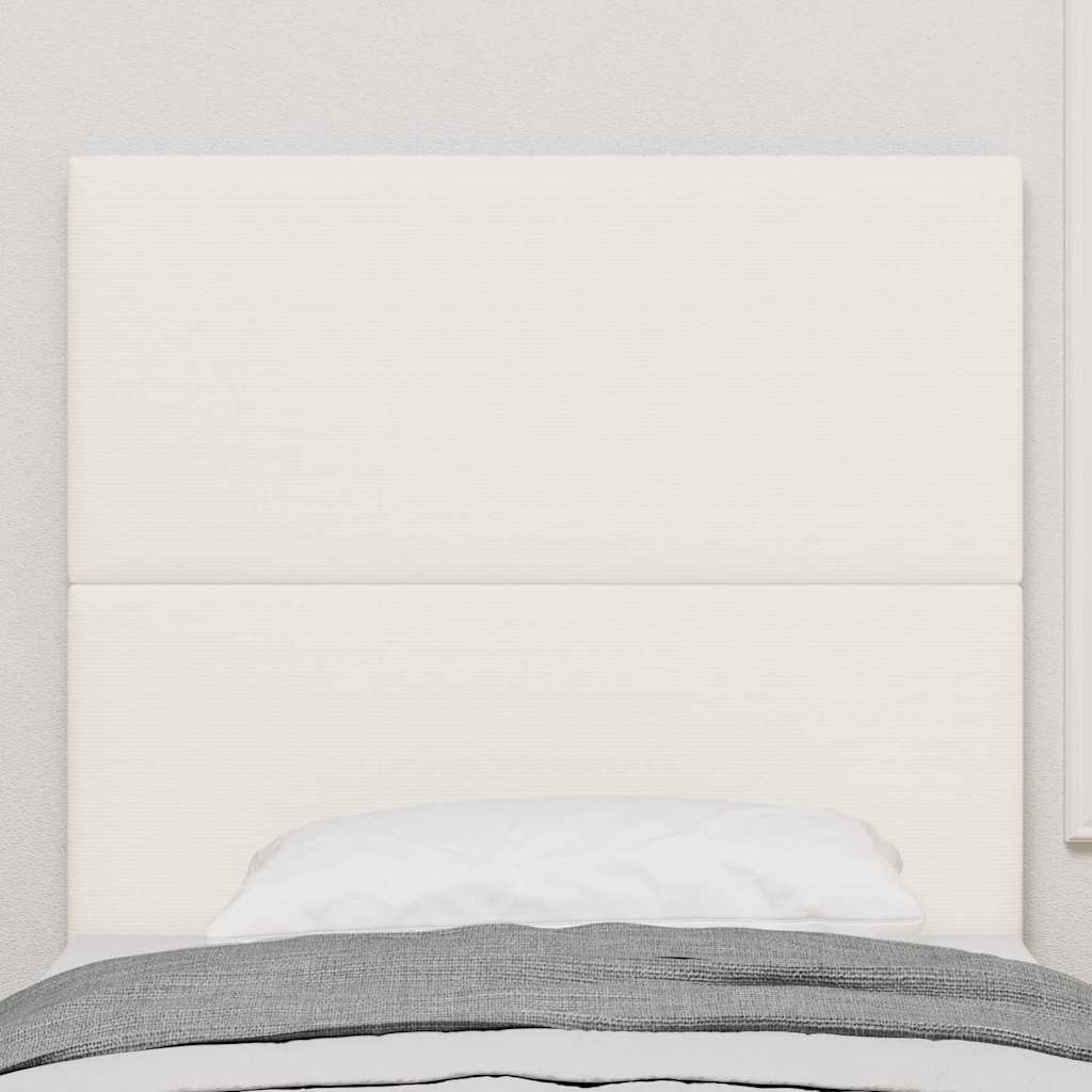Hoofdbord Crème 100 cm Katoen Stof is nu te koop bij PeponiXL, paradijselijk wonen!