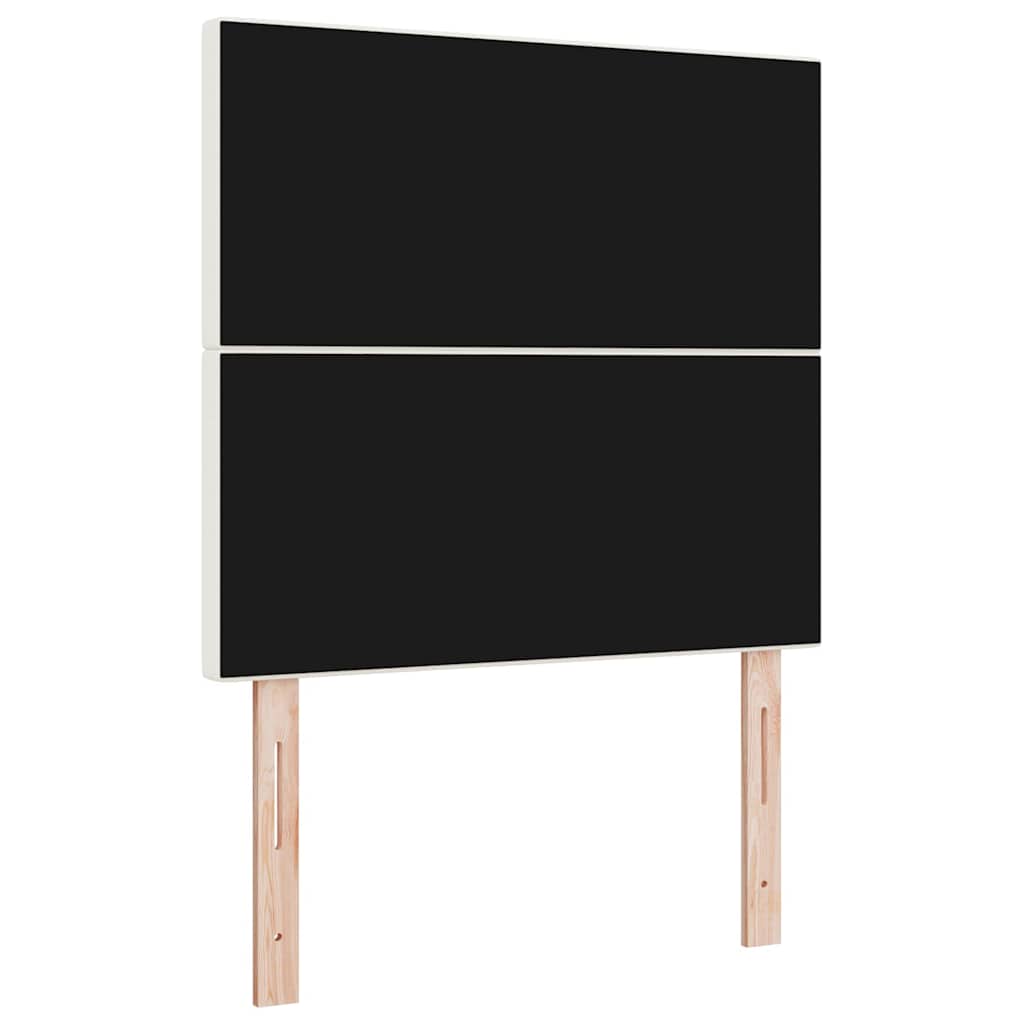 Hoofdbord Crème 100 cm Katoen Stof is nu te koop bij PeponiXL, paradijselijk wonen!