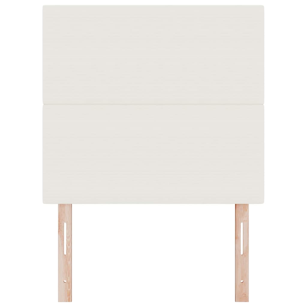 Hoofdbord Crème 100 cm Katoen Stof is nu te koop bij PeponiXL, paradijselijk wonen!