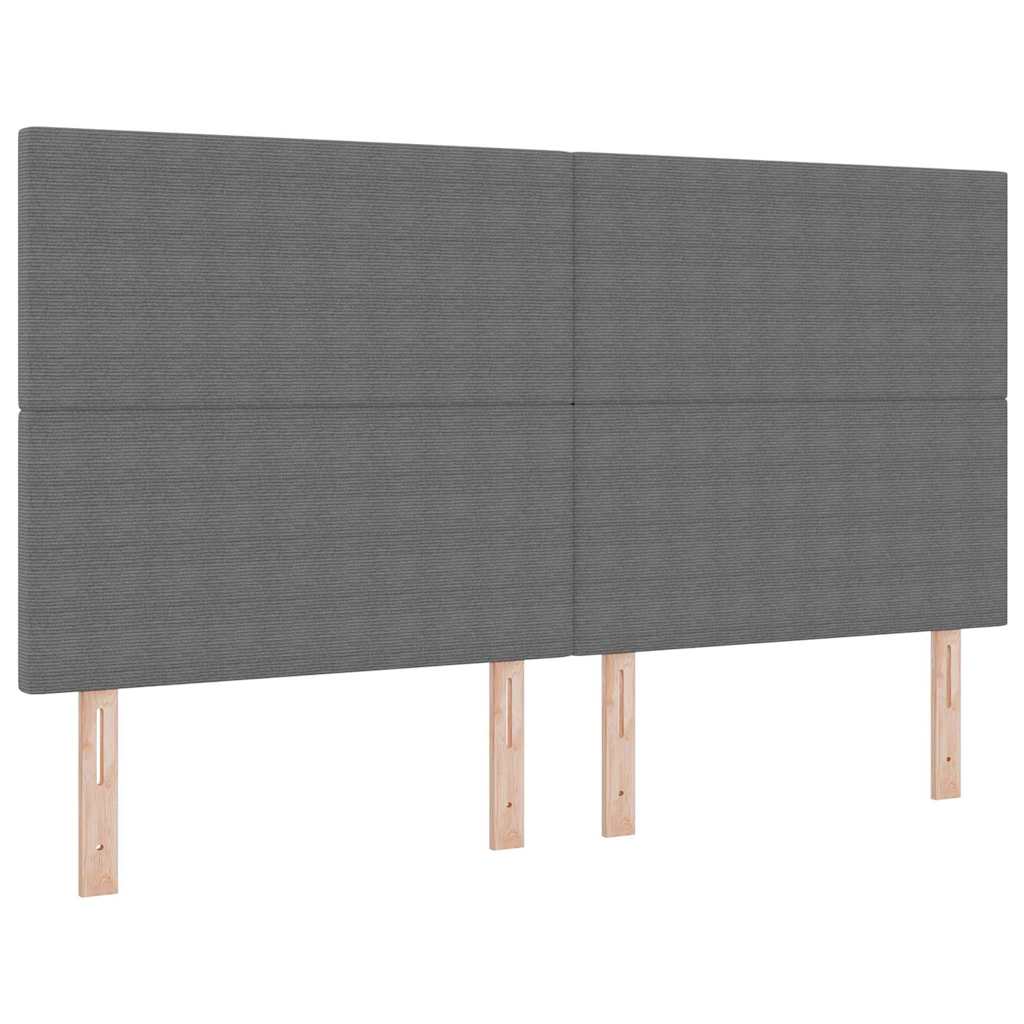 Hoofdbord Lichtgrijs 180 cm Katoen Stof is nu te koop bij PeponiXL, paradijselijk wonen!