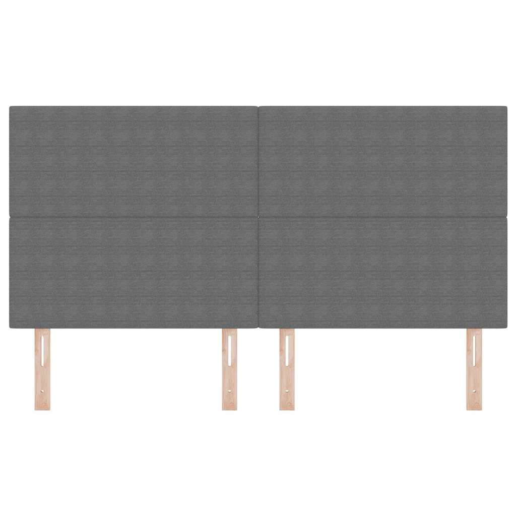 Hoofdbord Lichtgrijs 180 cm Katoen Stof is nu te koop bij PeponiXL, paradijselijk wonen!