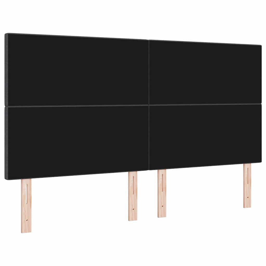 Hoofdbord Donkergrijs 180 cm Katoen Stof is nu te koop bij PeponiXL, paradijselijk wonen!