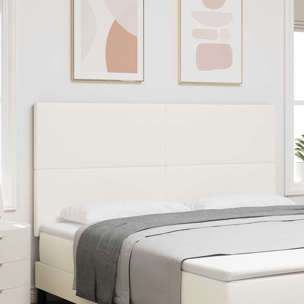 Hoofdbord Crème 180 cm Katoen Stof is nu te koop bij PeponiXL, paradijselijk wonen!