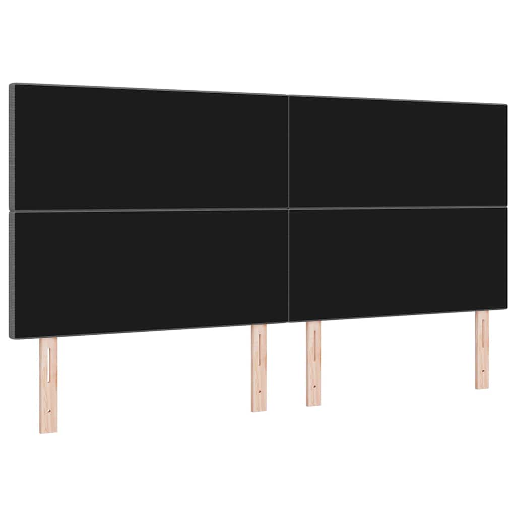 Hoofdbord Lichtgrijs 200 cm Katoen Stof is nu te koop bij PeponiXL, paradijselijk wonen!