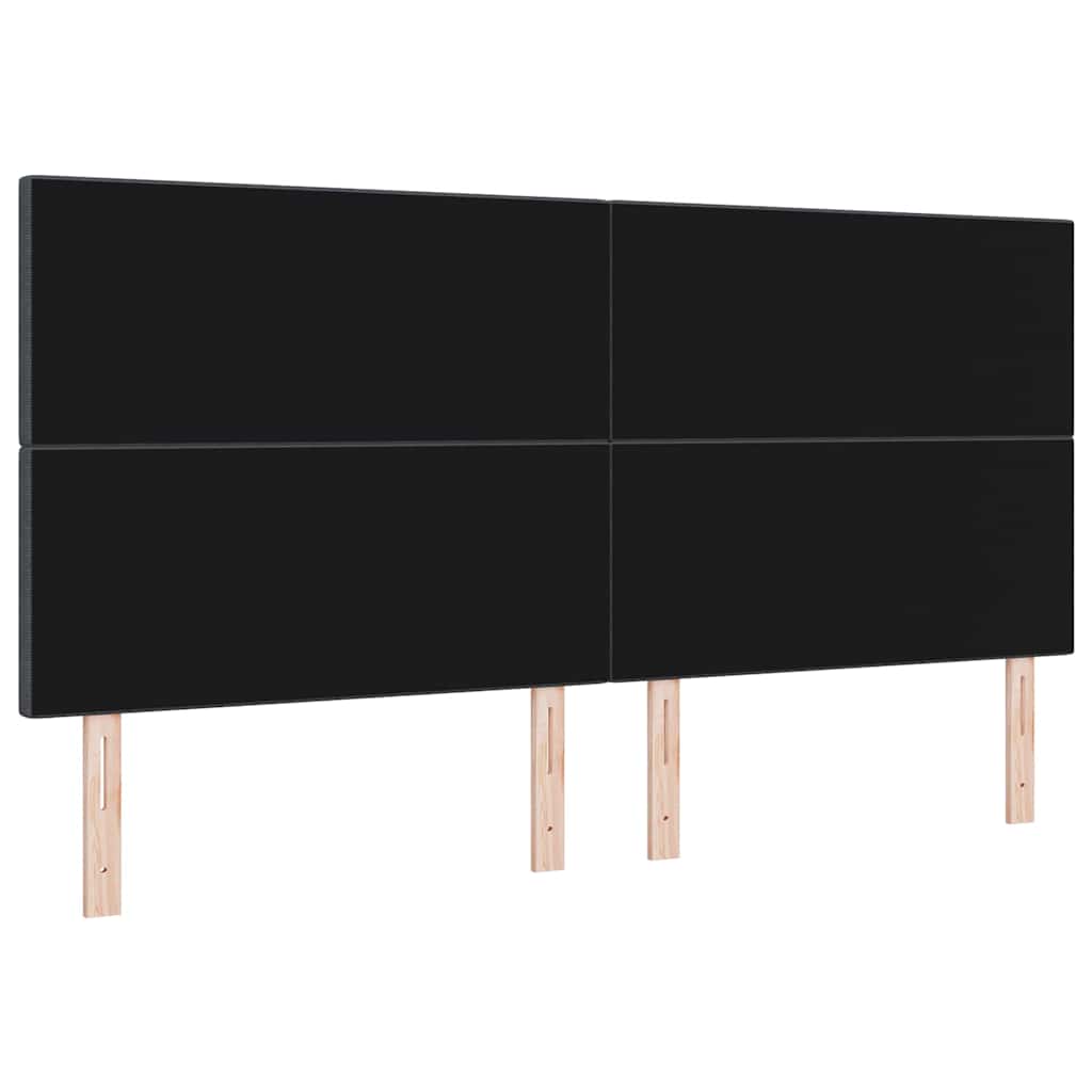 Hoofdbord Donkergrijs 200 cm Katoen Stof is nu te koop bij PeponiXL, paradijselijk wonen!